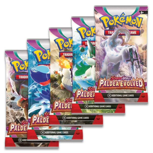 Pokemon Paldea Evolved Loose Booster Pack (random artwork)  763  Collectibles