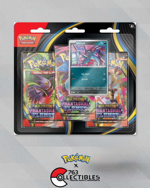 Pokemon Phantasmal Flames 3 Pack Blister - Set of 2 * LIMIT 1 *