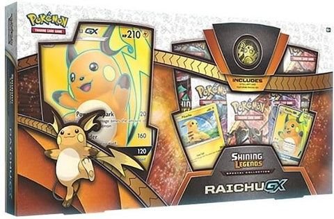 Pokemon Shining Legends Special Collection Raichu GX