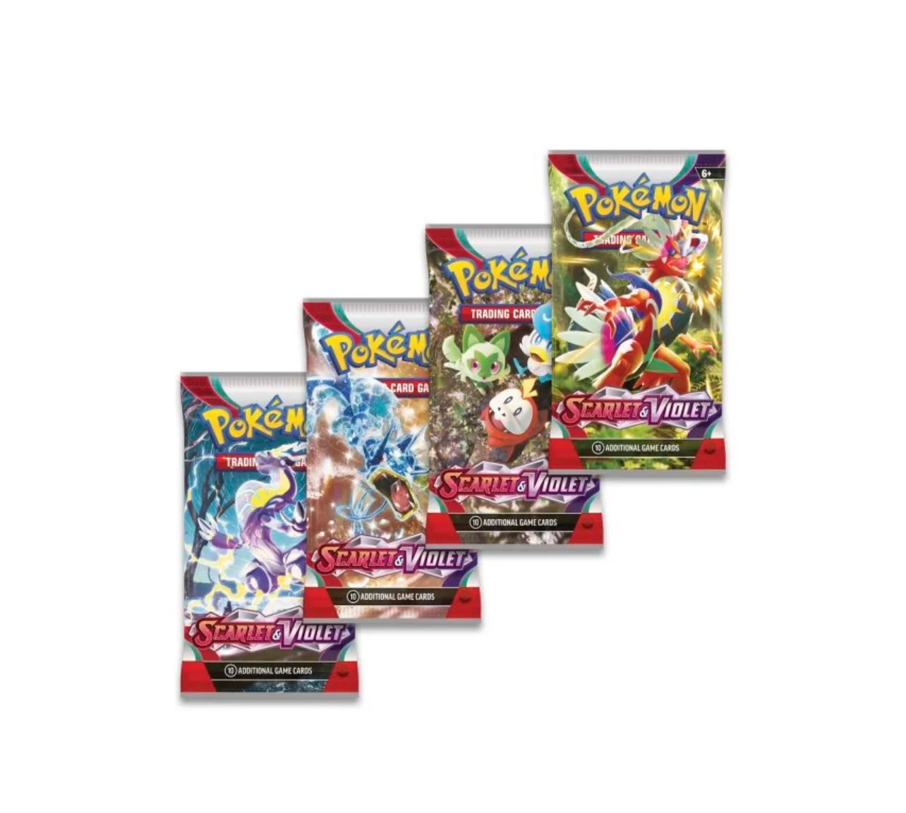 Pokmon Scarlet & Violet Base Set Booster Pack Factory Sealed, Random Art, 10 Cards, English, 2023, Pokmon Scarlet & Violet Base Set Booster Pack Factory Sealed, Random Art, 10 Cards, English, 2023,