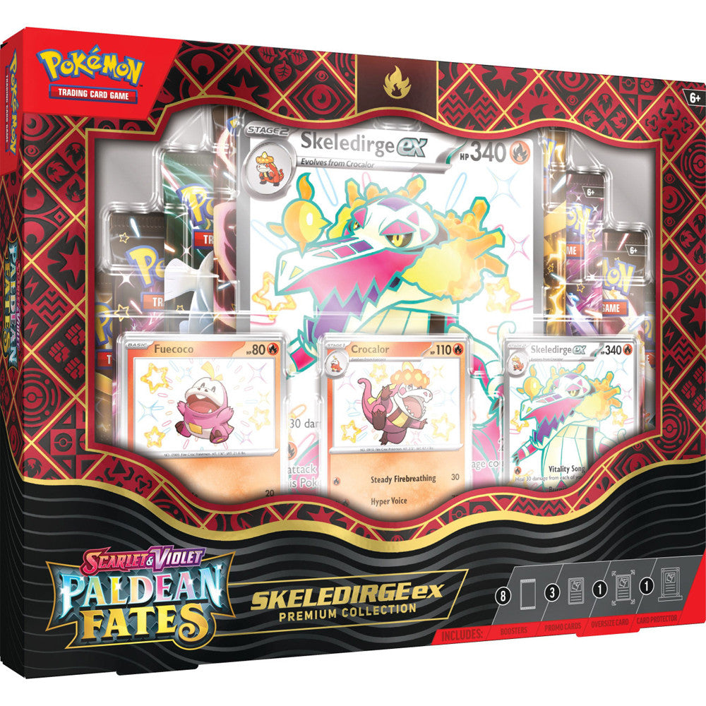 Pokemon Paldean Fates Skeledirge Premium Collection