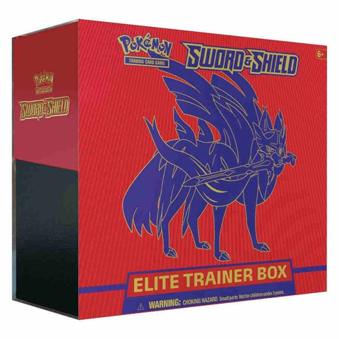 Pokemon Sword & Shield Elite Trainer Box (Zacian)