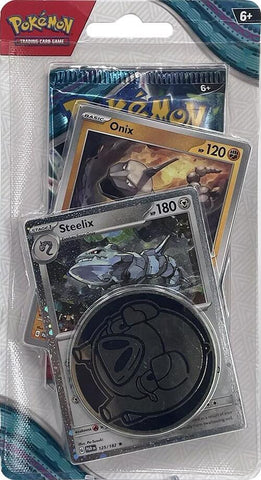 Pokemon Twilight Masquerade Premium Checklane Blister (Steelix)