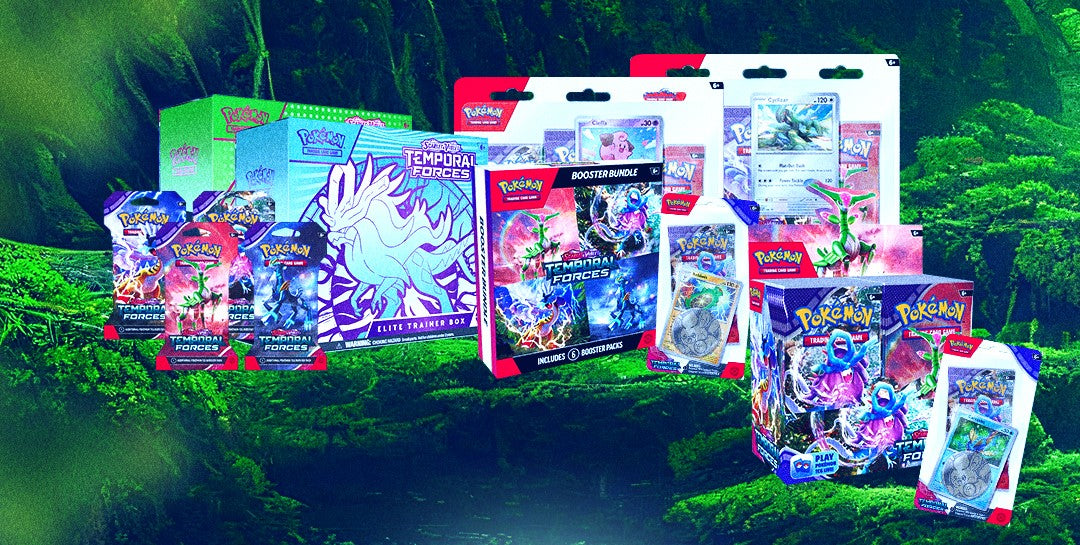 Pokemon Temporal Forces Release Day Bundle **Pre Order 3/22/24 Release Date**