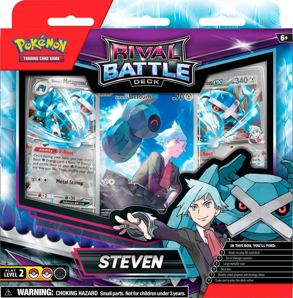 Pokemon Rival Battle Deck Steven