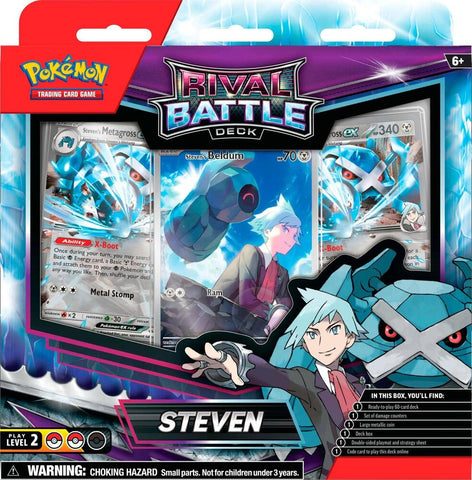 Pokemon Rival Battle Deck Steven