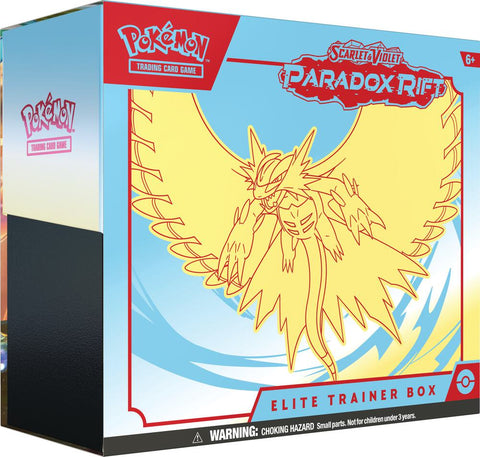 Pokemon Paradox Rift Elite Trainer Box - Roaring Moon