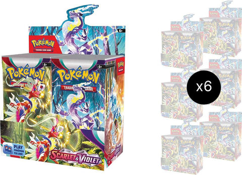 Pokemon Scarlet & Violet Base Set Booster Box Case