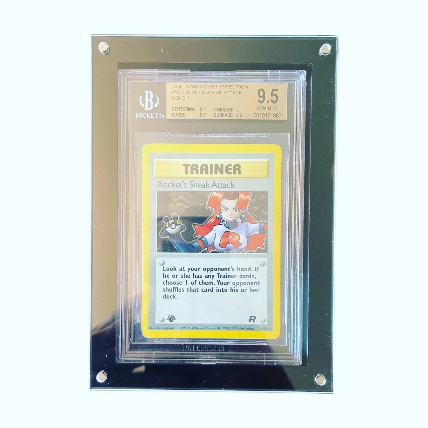 BGS Graded Card Acrylic Display