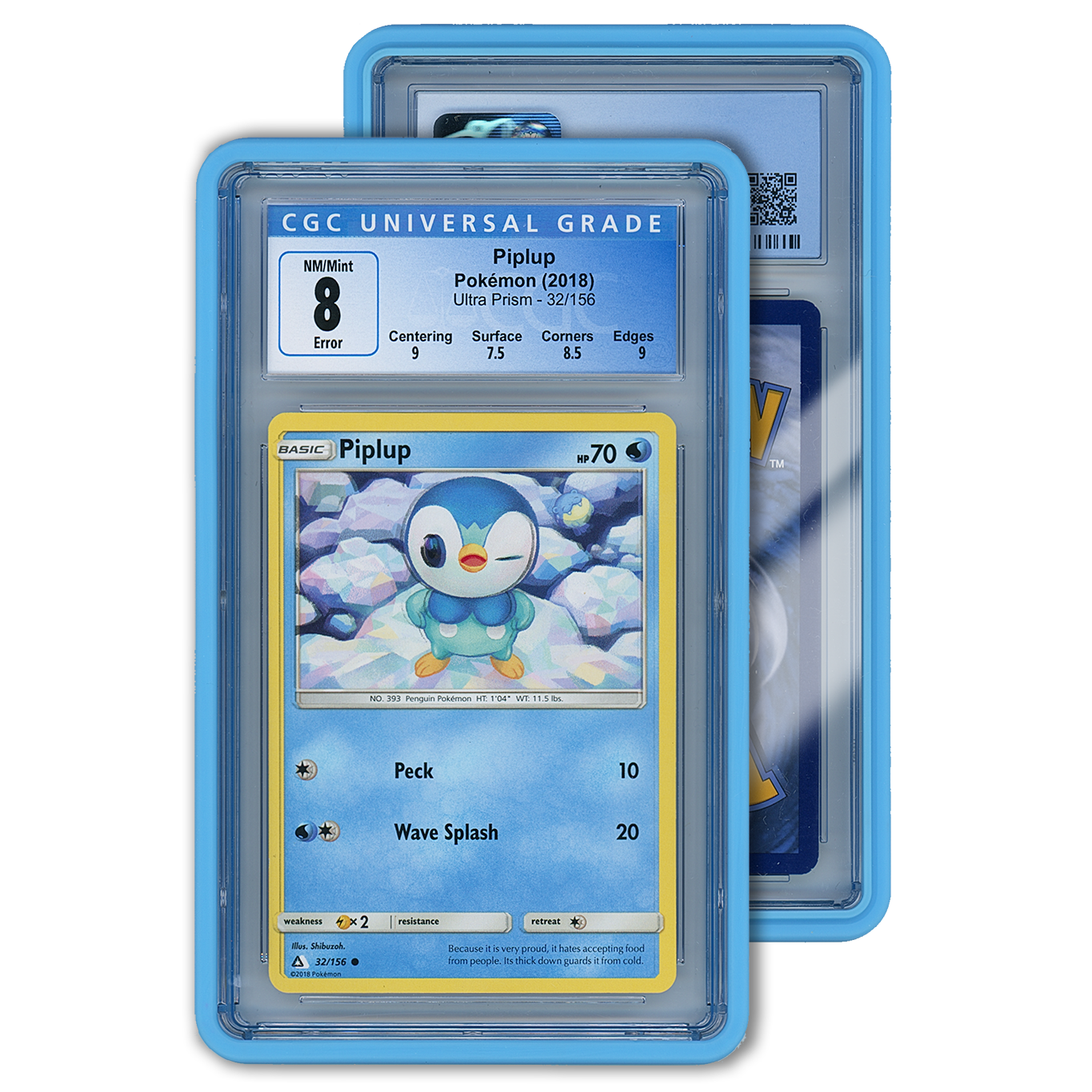 cgc pokemon card prices GradedGuard Standard Case CGC Blue