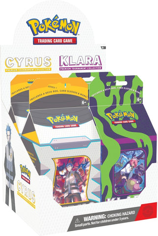 Pokemon Cyrus & Klara Premium Tournament Collection Display