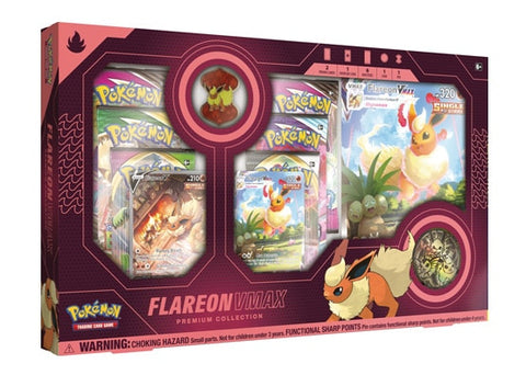 Pokemon Flareon Evolution VMAX Premium Collection