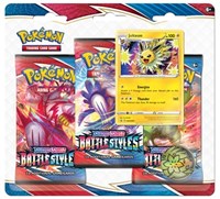 Pokemon Battle Styles 3 Pack Blister