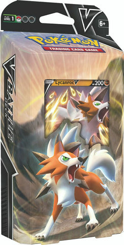 Pokemon Lycanroc V Battle Deck
