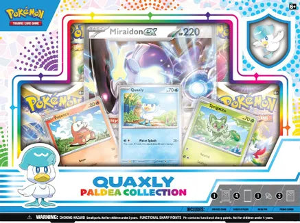 Pokemon Quaxly Paldea Collection Box