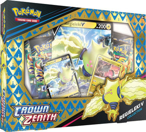 Pokemon Crown Zenith Regieleki V Box