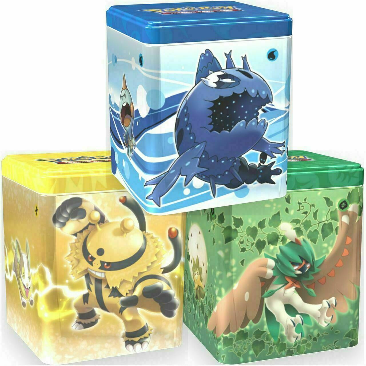 Pokemon Stacking Tins Set of 3 (1 of each art)