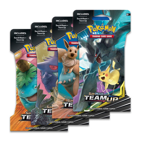 Pokemon Team Up Sleeved Packs x36