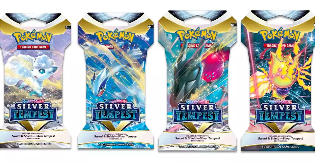 Pokemon Silver Tempest Sleeved Booster Pack (random artwork Pokemon Silver Tempest Sleeved Booster Pack (random artwork