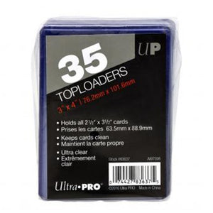 Ultra Pro Top Loader 3x4 CL Regular 35 count