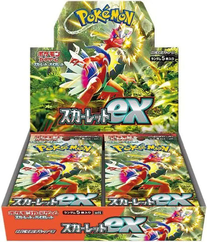 Pokemon Scarlet EX Booster Box (Japanese)