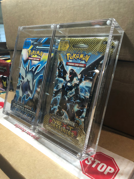 Sleeved Pack Acrylic Display Case – 763 Collectibles