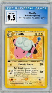 CGC 9.5 Flaafy 1st Edition Neo Revelation 28/64